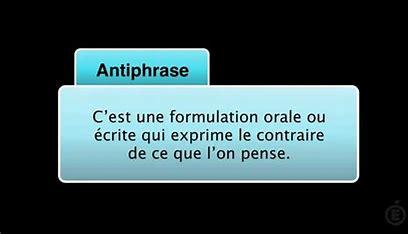 Comment analyser l'antiphrase dans un commentaire?