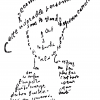 Apollinaire calligramme poeme du 9 fevrier 1915 reconnais toi