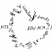 Apollinaire calligramme saignante fleche 1