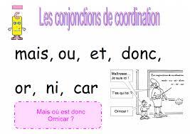 Conjonctions de coordination