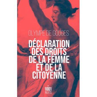 Declaration des droits de la femme et de la citoyenne ned