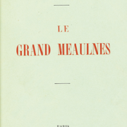 Le grand meaulnes