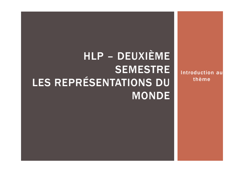 Representations du monde 5