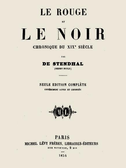 Stendhal le rouge